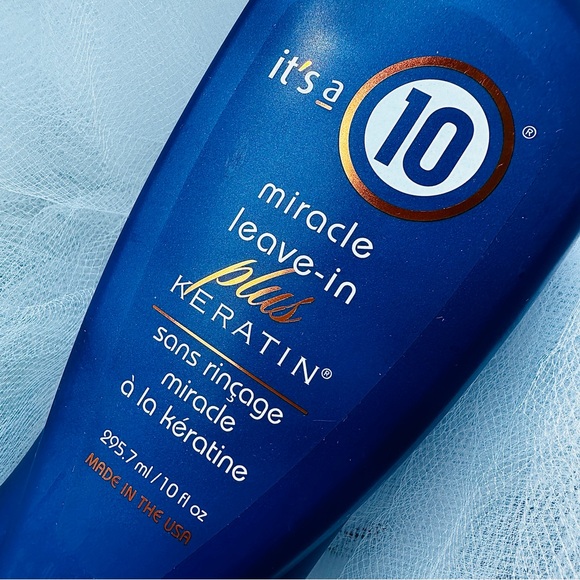 IT’S A 10 ✨NWT✨ Miracle Leave-In Plus Keratin 10 oz Bottle - Picture 3 of 5
